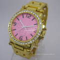 Reloj de oro con cristal (HAL-1262)